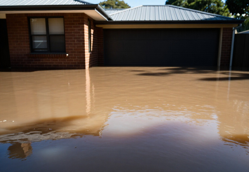 Before and After Flood Damage in Haberfield